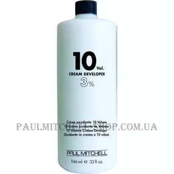 PAUL MITCHELL Cream Developer 10 vol - Кремопроявник 10 об'ємів, 3%