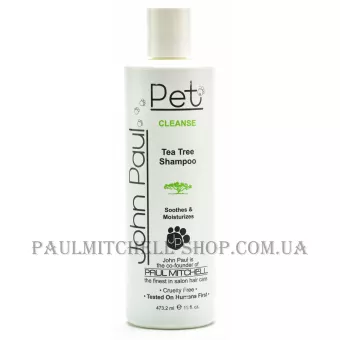 JOHN PAUL PET Tea Tree Shampoo - Лікувальний шампунь з екстрактом чайного дерева