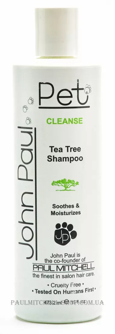 JOHN PAUL PET Tea Tree Shampoo - Лікувальний шампунь з екстрактом чайного дерева