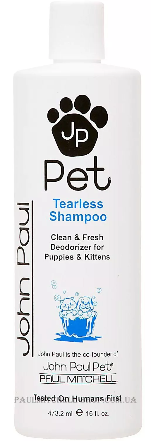 JOHN PAUL PET Tearless Puppy & Kitten Shampoo - Делікатний шампунь без сліз