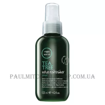 PAUL MITCHELL Tea Tree Wawe Refresher Spray - Спрей для хвилястого волосся з екстрактом чайного дерева