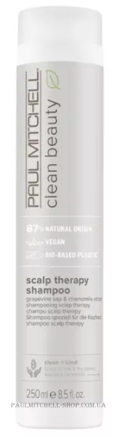 PAUL MITCHELL Clean Beauty Scalp Therapy Shampoo - Шампунь з охолоджуючим ефектом для шікри голови