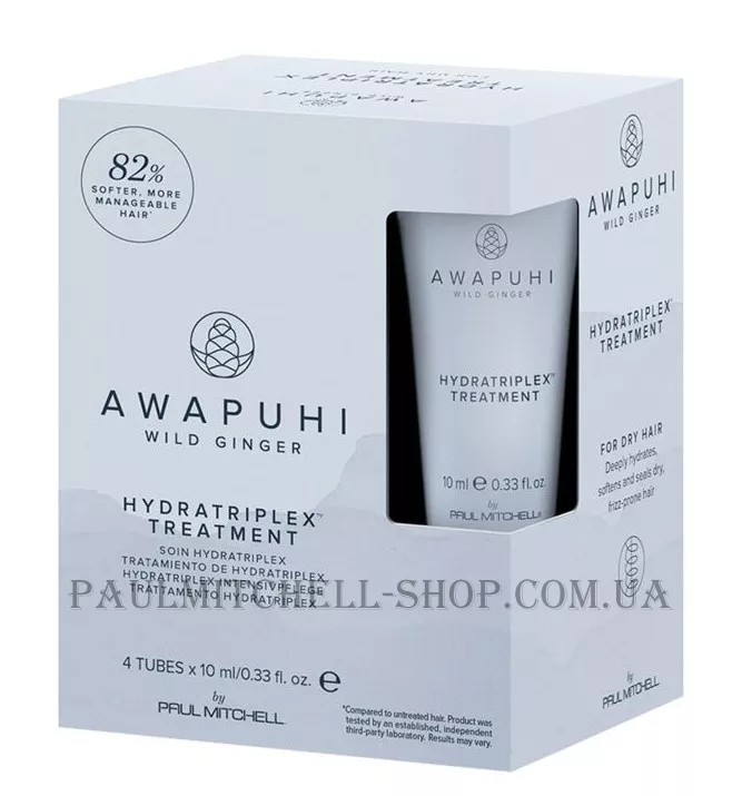 PAUL MITCHELL AWG Hydra Triplex Treatment - Лосьйон в ампулах для гiдропластики сухого волосся