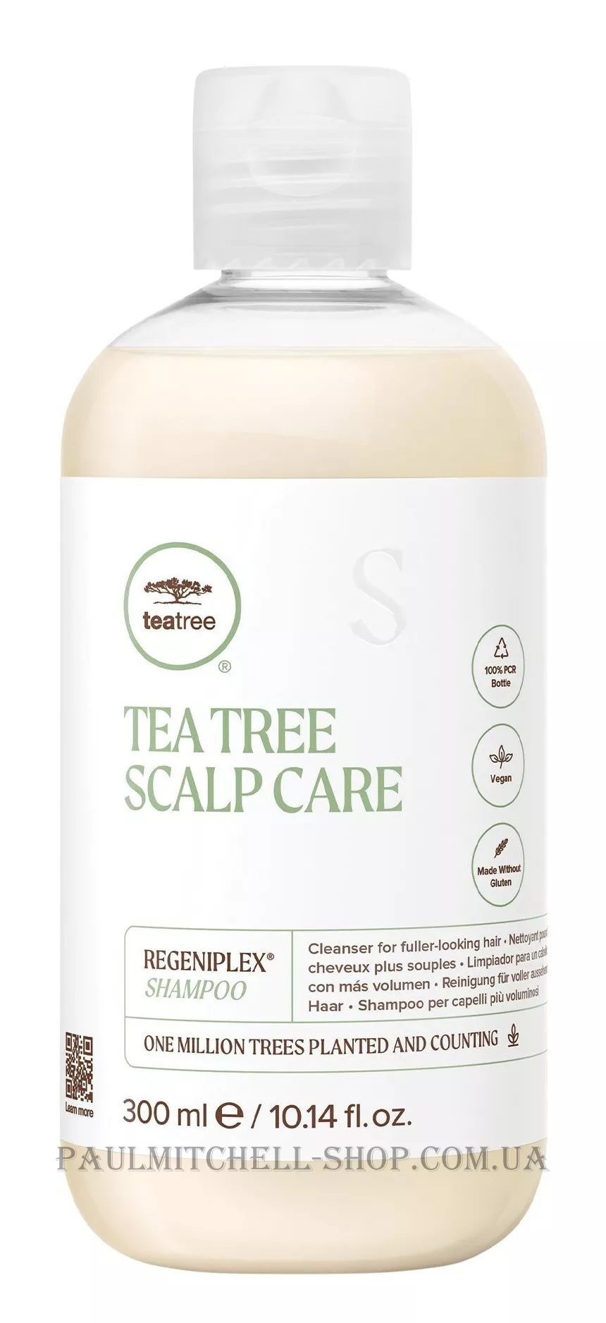 PAUL MITCHELL Tea Tree Scalp Care Regeniplex Shampoo - Шампунь для укріплення та ущільнення волосся