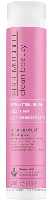 PAUL MITCHELL Clean Beauty Color Protect Shampoo - Шампунь для фарбованого волосся